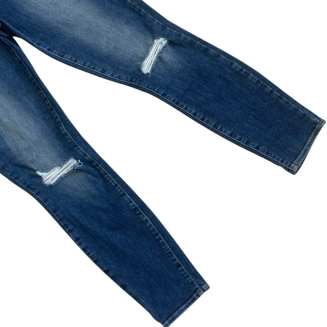 Paige Verdugo Ankle Distressed Skinny Jeans