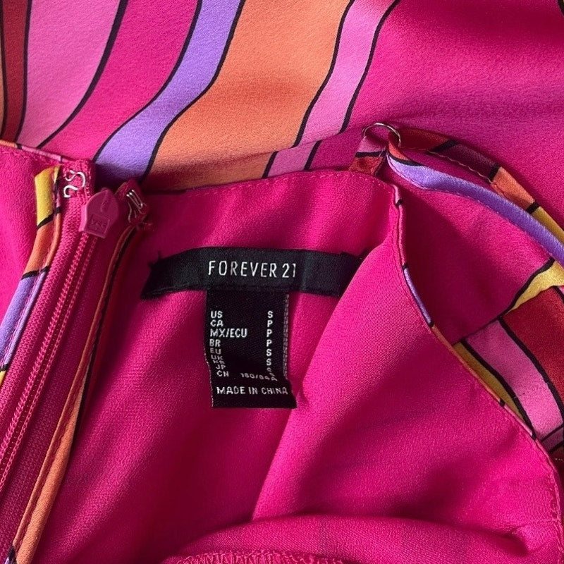 Forever 21 Vibrant Colorful Mini Dress