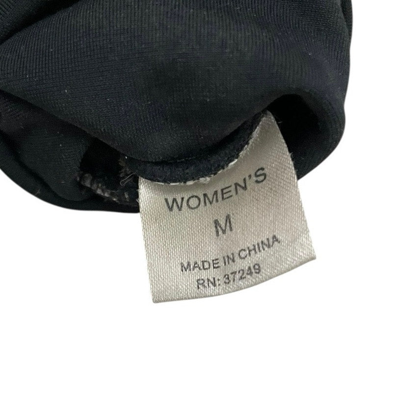 Novara Women's Grey & Black Gloves Medium