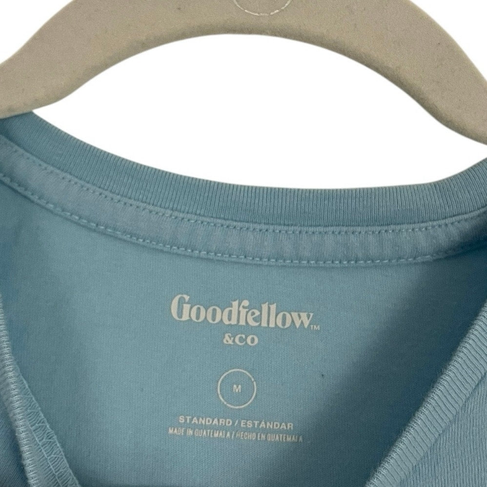 Goodfellow & Co Blue Sun & Surf Graphic Short Sleeve Tee