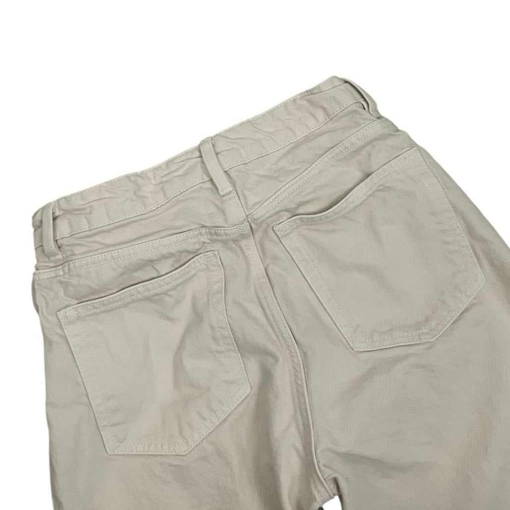 H&M Denim Cream High Rise Jeans