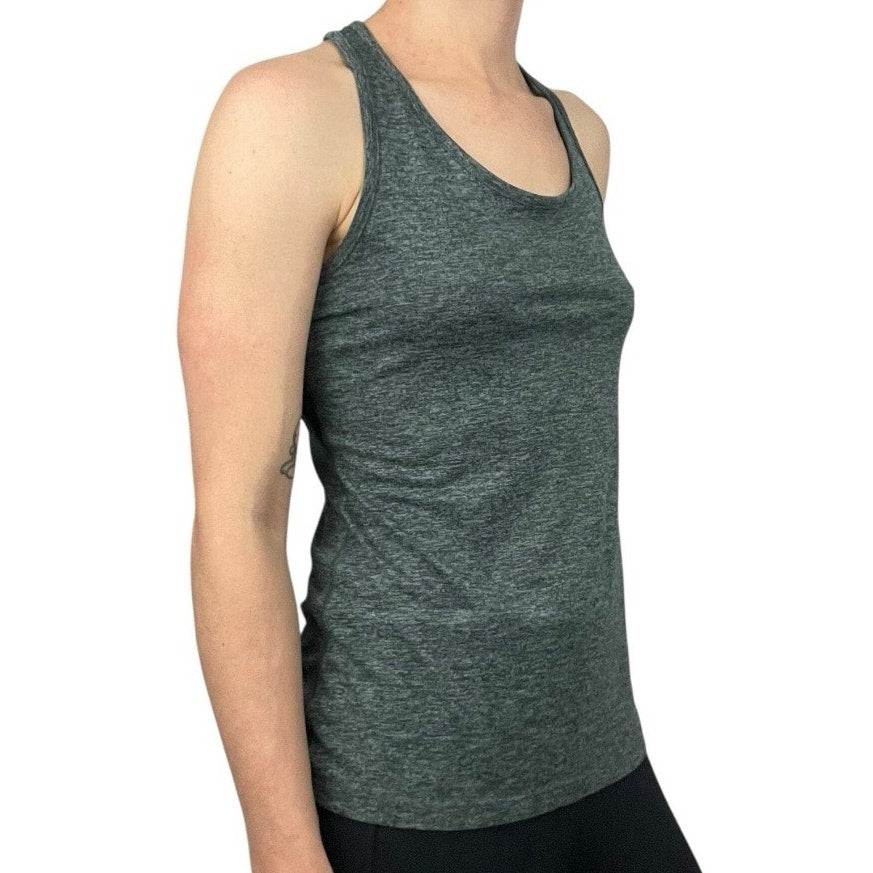 Nike Dri-Fit Active Grey Racerback Athletic Tank Top