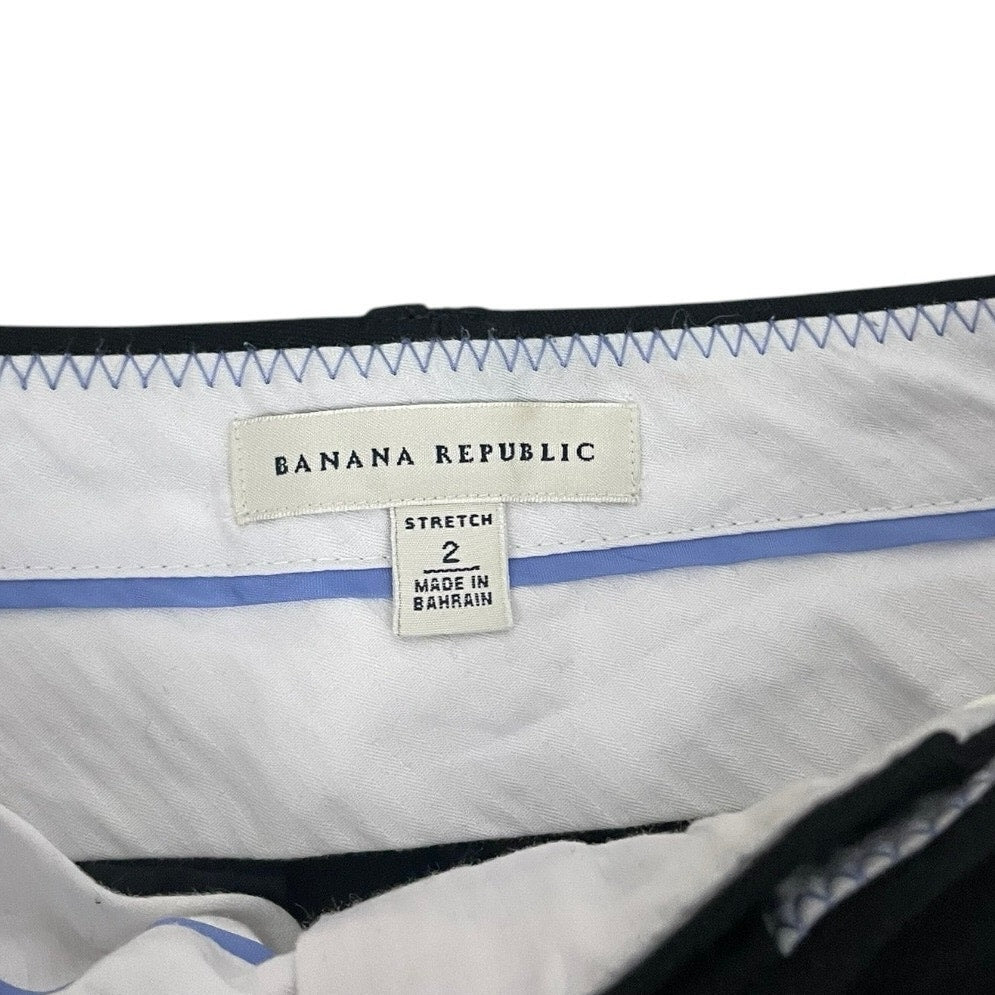 Banana Republic Black Stretch Trousers