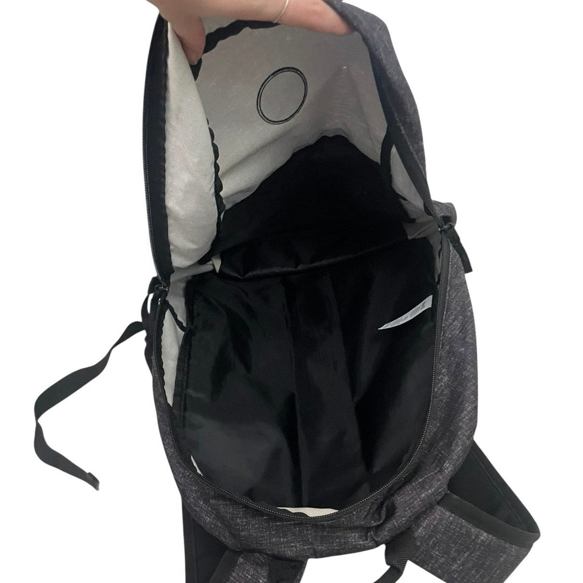 Hurley Grey & Black Unisex Backpack