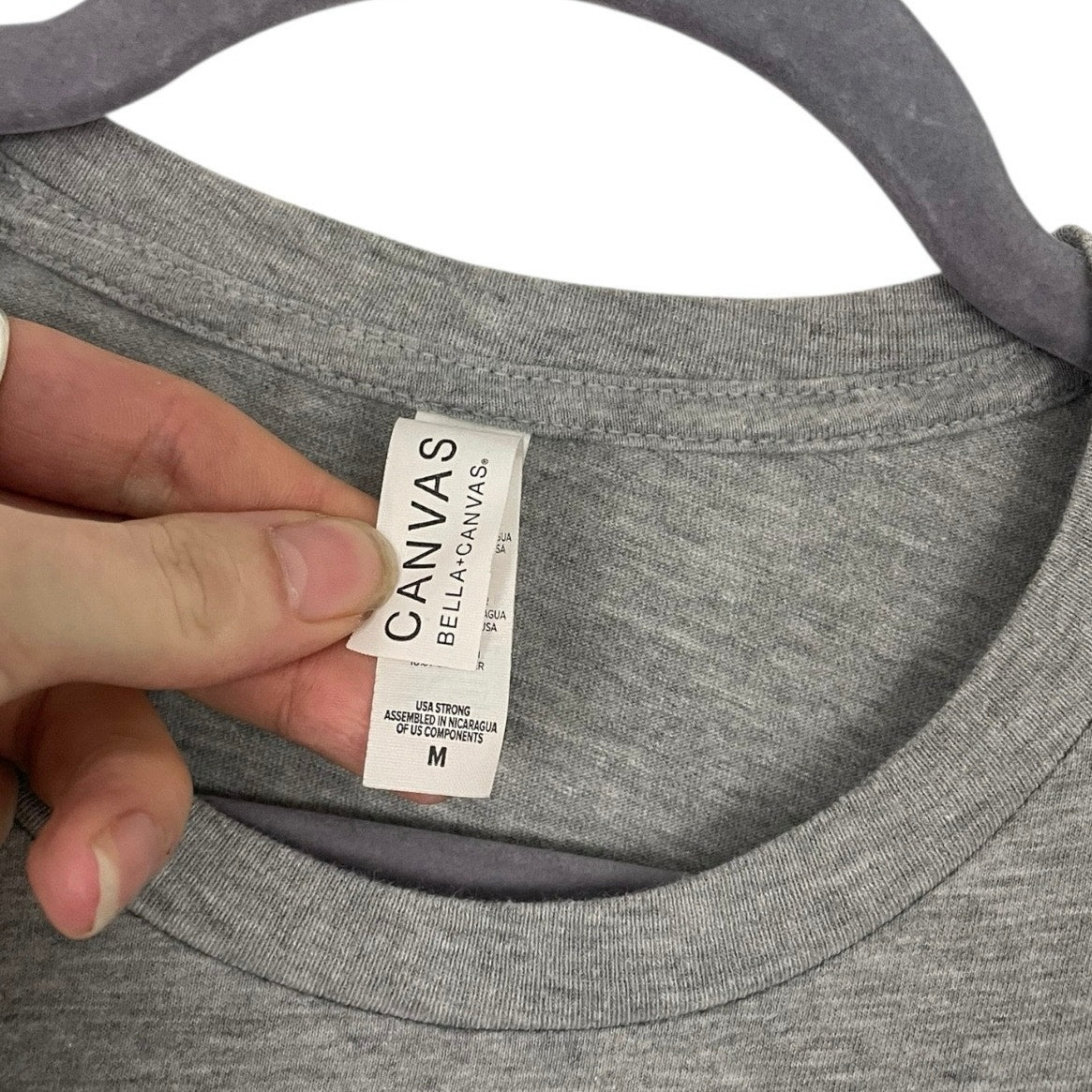 Bella + Canvas Grey Taylor's Version Short Sleeve Graphic Tee