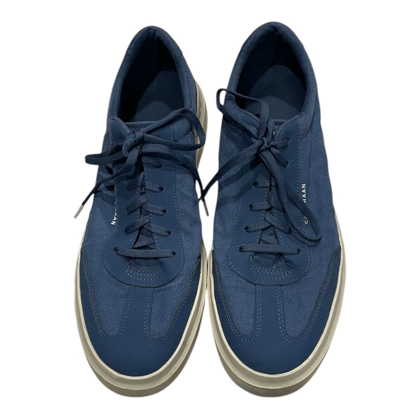 Cole Haan Mens Blue Grand Sneakers