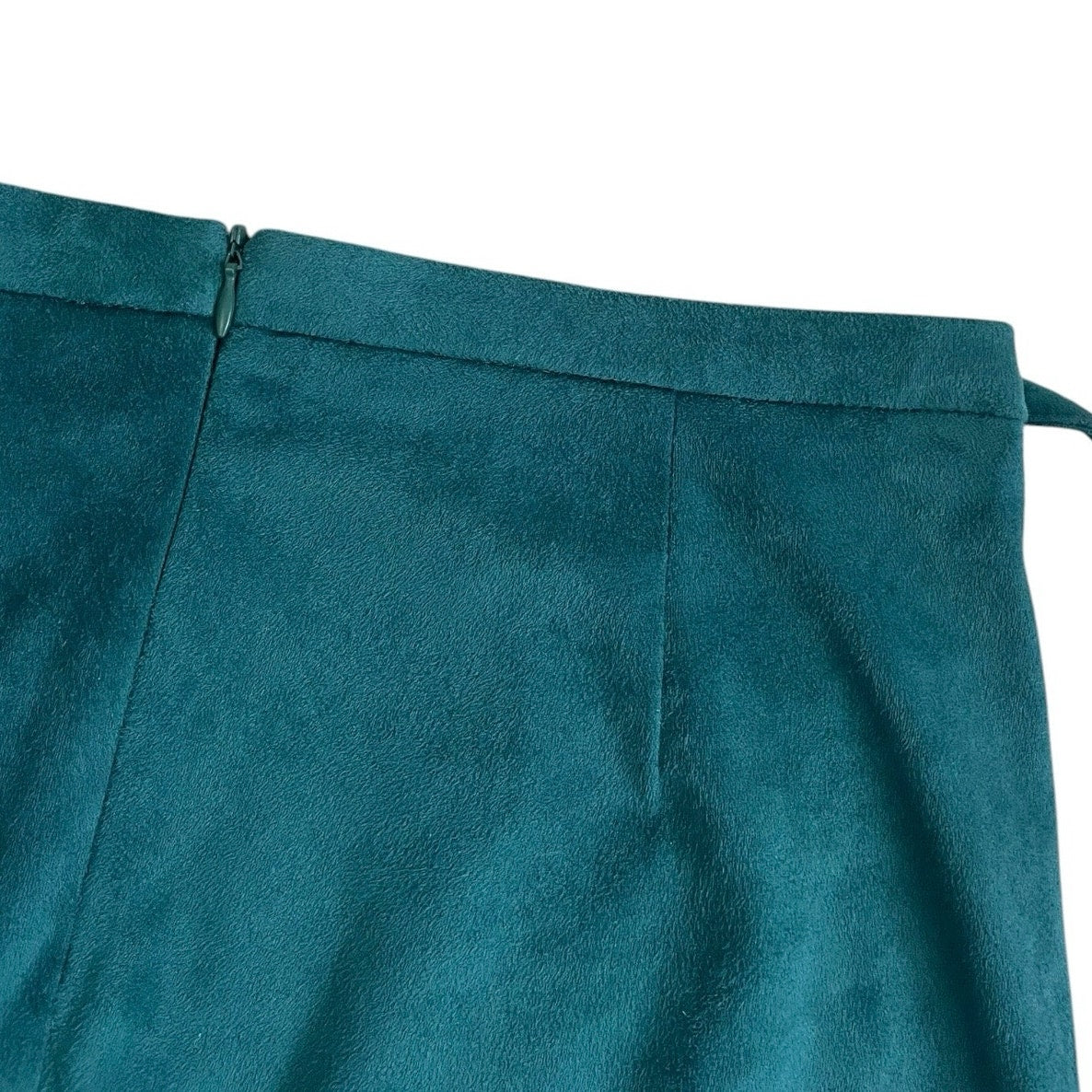 Living Doll Green Velvet Soft Mini Skirt