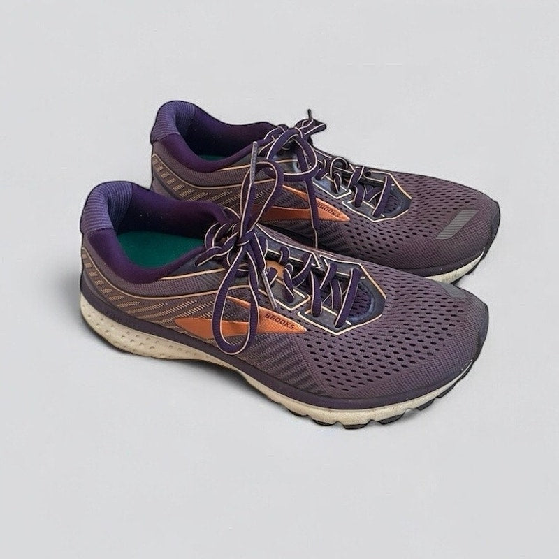 Brooks Active Purple Ghost 12 DNA Loft Cushion Support Athletic Sneakers
