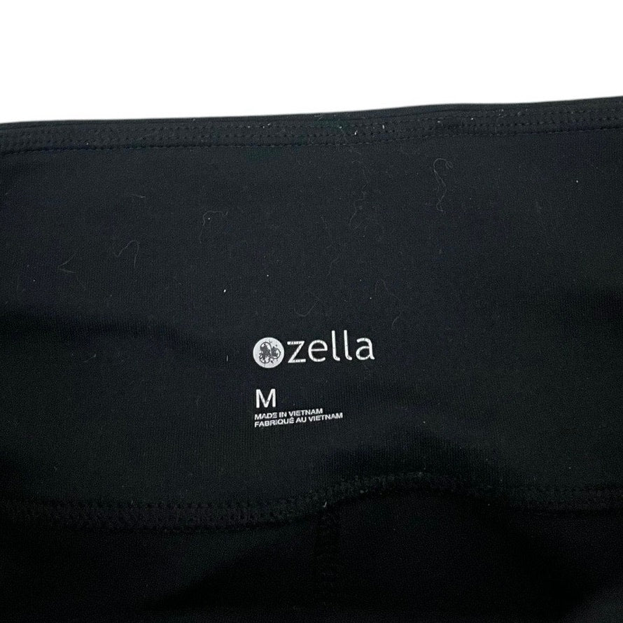 Zella Black Ankle Cropped Capris Active Leggings