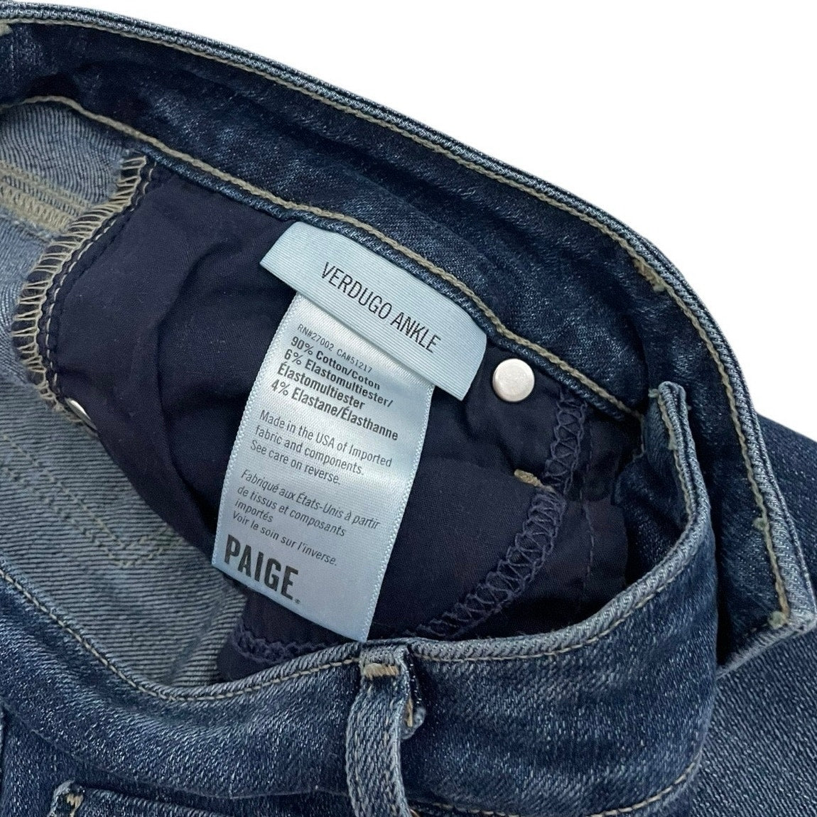 PAIGE Verdugo Ankle Skinny Jeans