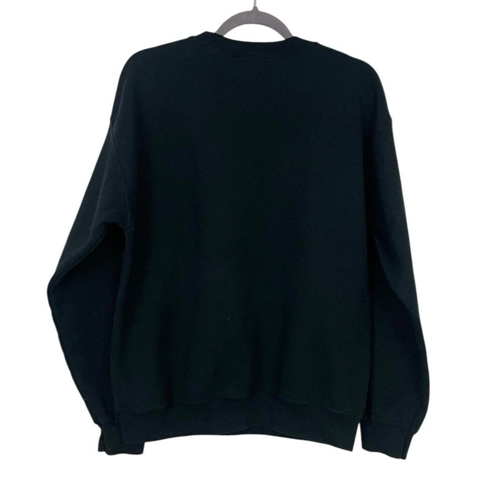 Seattle Aquarium Sea Otter Conservation Black Crewneck Sweatshirt