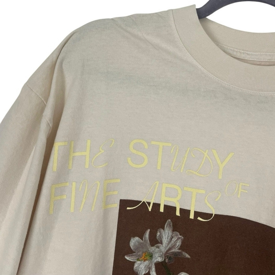 The Met x PacSun The Study of Fine Arts Cream Floral Graphic Tee