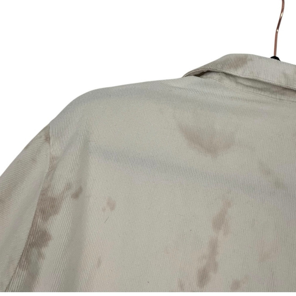 Nasty Gal Corduroy Tie Dye Button Down Jacket
