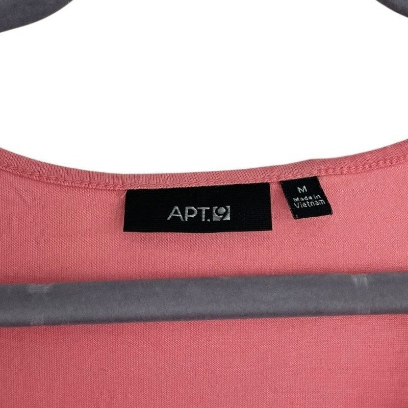 Apt. 9 Pink & Gold Sequin Beaded Tank Top