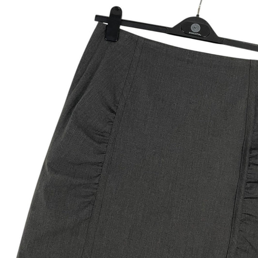 Doncaster Grey Ruched Skirt