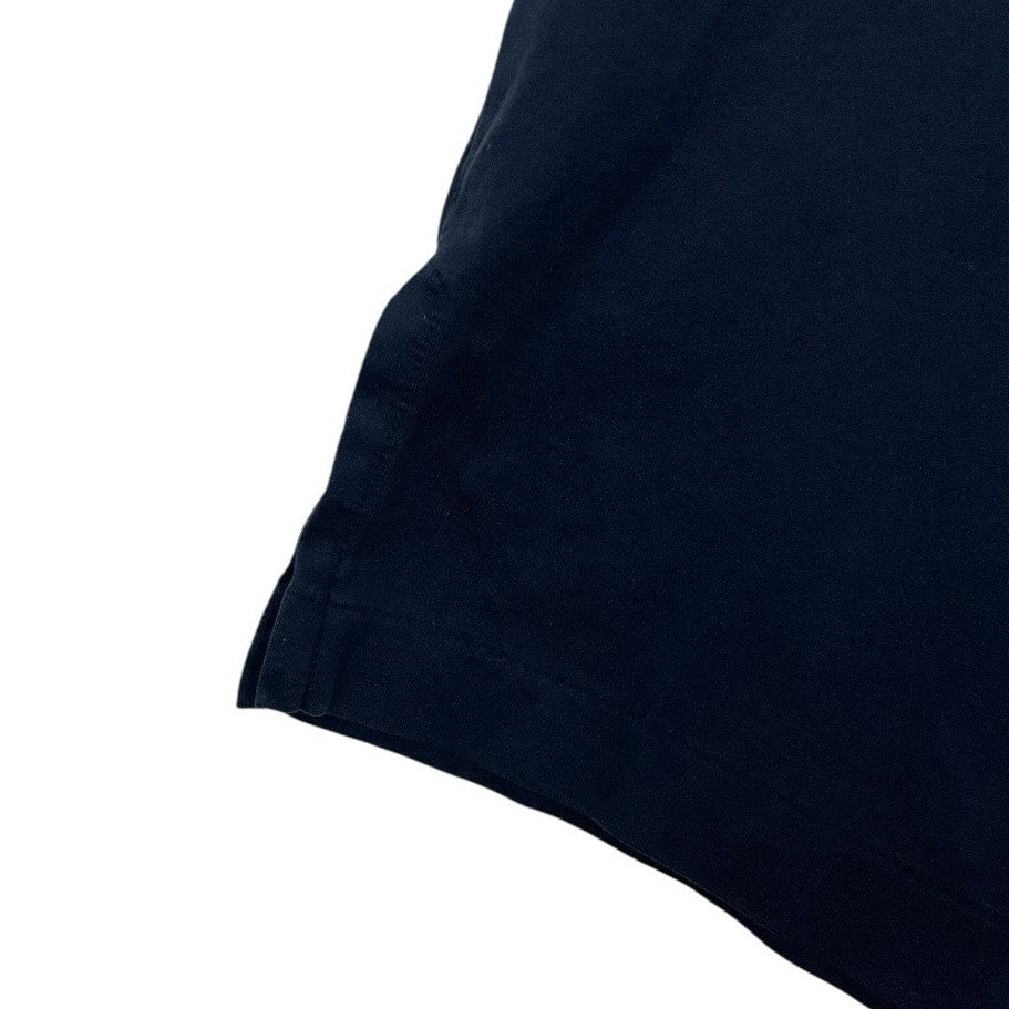 Aureus Mens Navy Blue Short Sleeve Polo Shirt