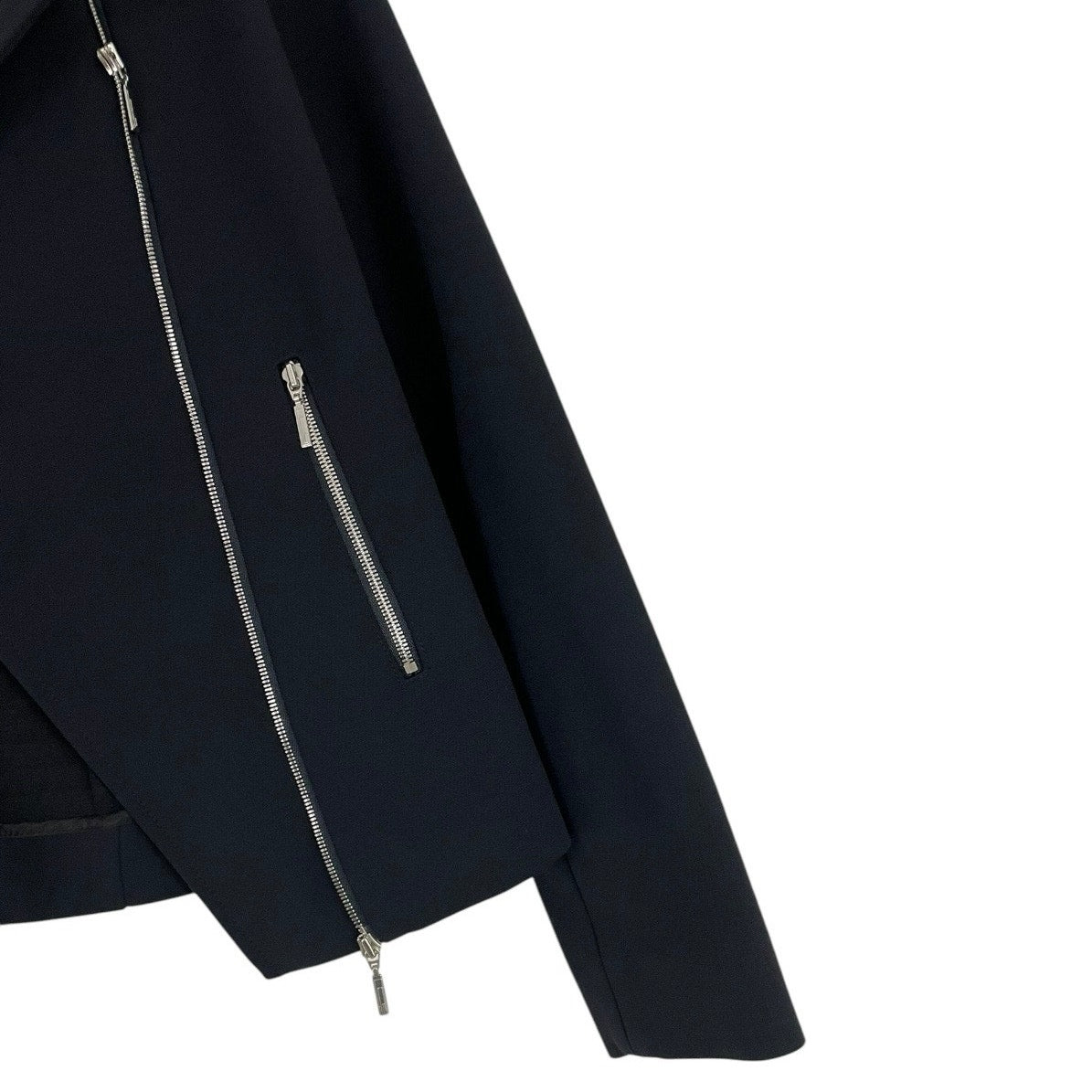 Doncaster Black Zip Up Collared Jacket