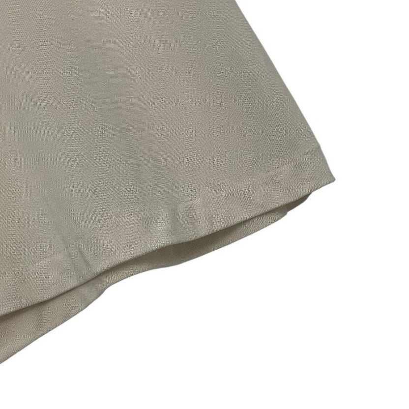 Cream Silky Sheer Tank Top