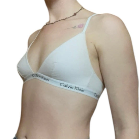 Calvin Klein Light Pink Triangle Bralette