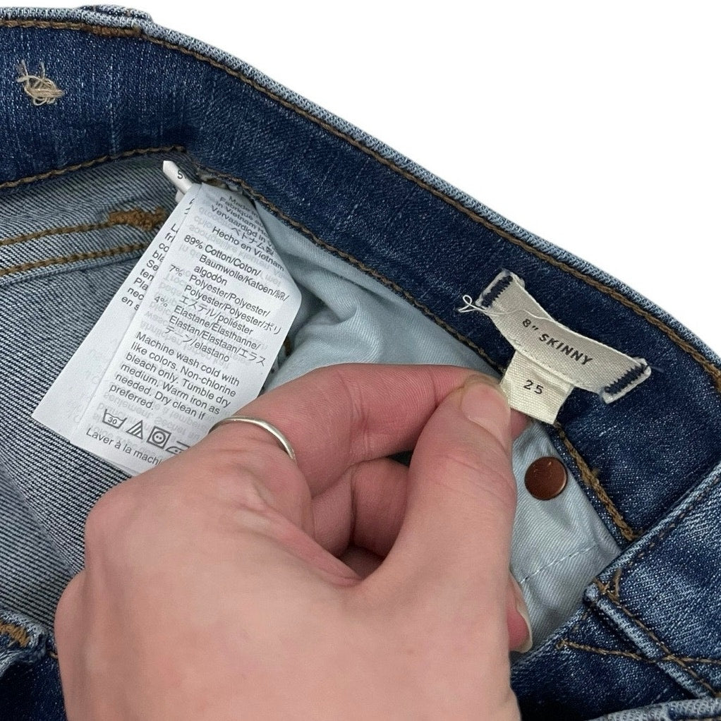 Madewell 8” Skinny Jeans