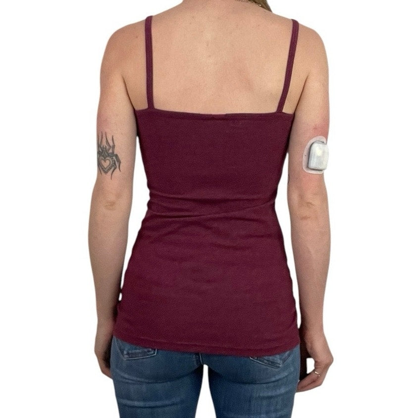 BKE Maroon Camisole Tank Top