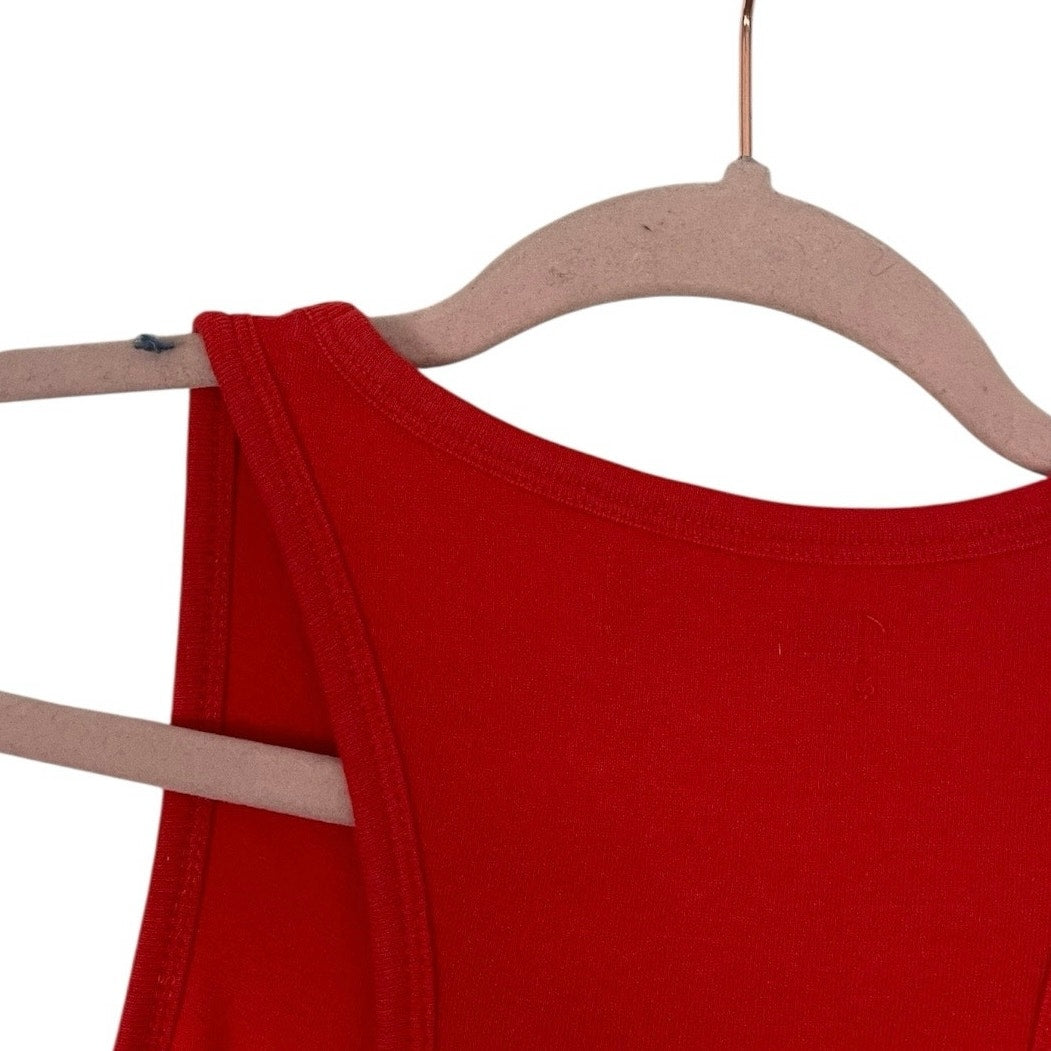 Bershka Red Bodysuit