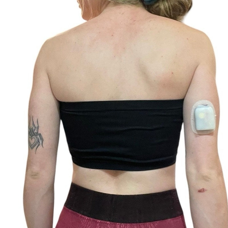 Zenana Colorado State University Black Graphic Tube Top
