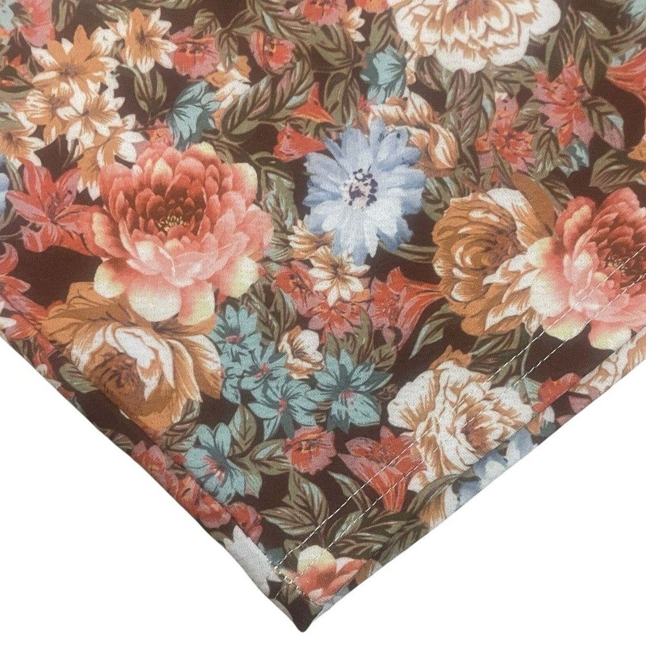 SHEIN Colorful Floral Print Bodycon Midi Skirt