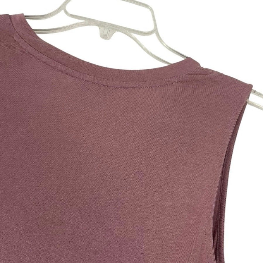 Lucky Brand Soft Pink V-Neck Tank Top