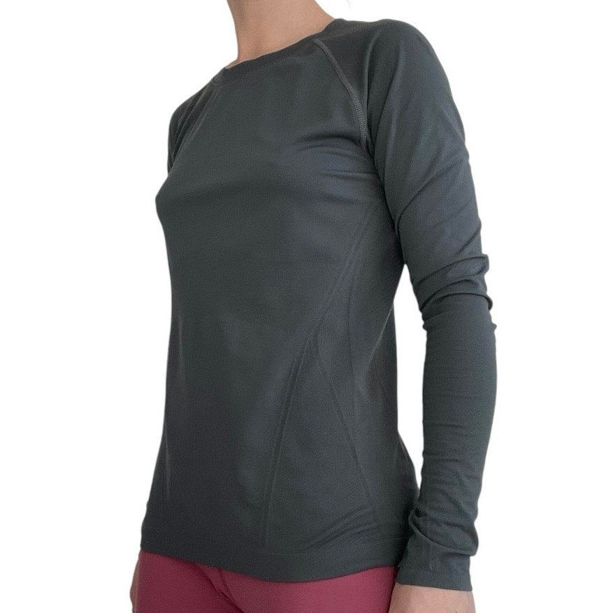 Athletic Green Long Sleeve Active Top