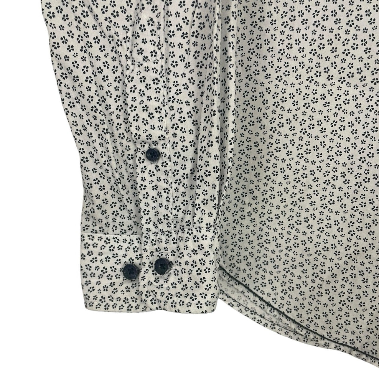 Denim & Flower Mens Floral Button Down Slim Fit Dress Shirt