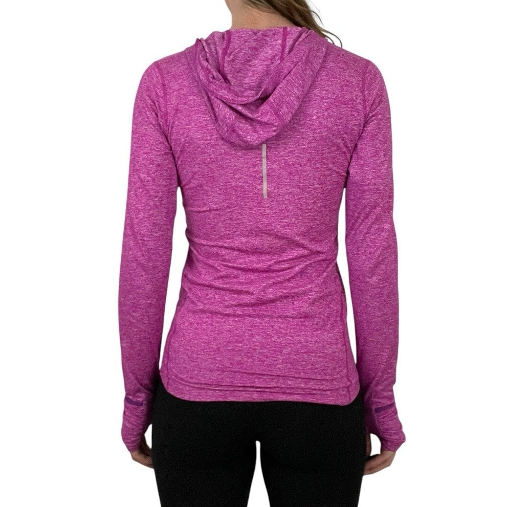 Nike Running Pink Dri-fit Active Hooded Sweatshirt