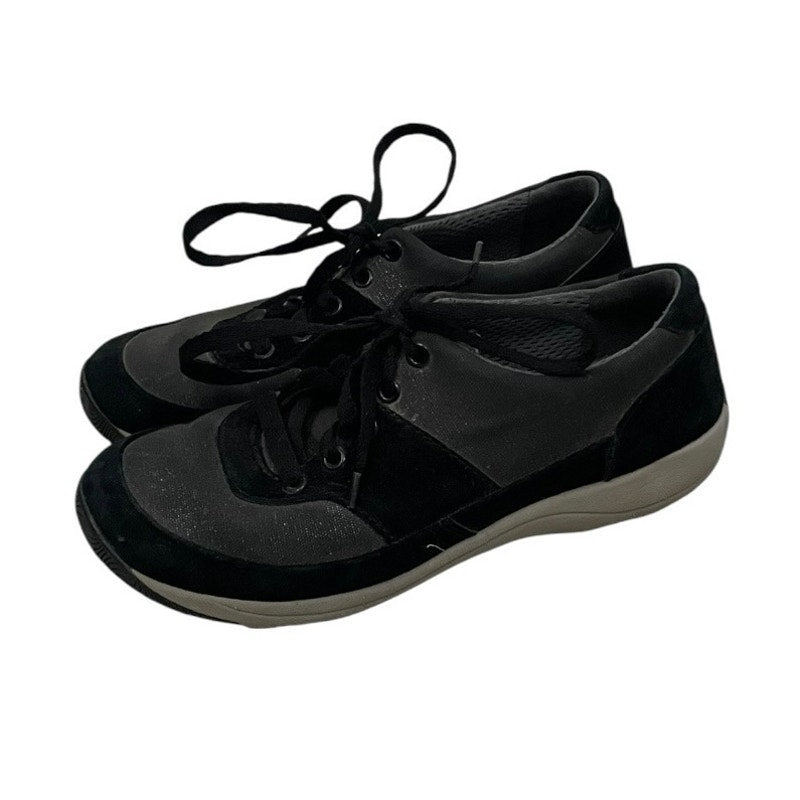 Dansko Black & Grey Lace Up Sneakers