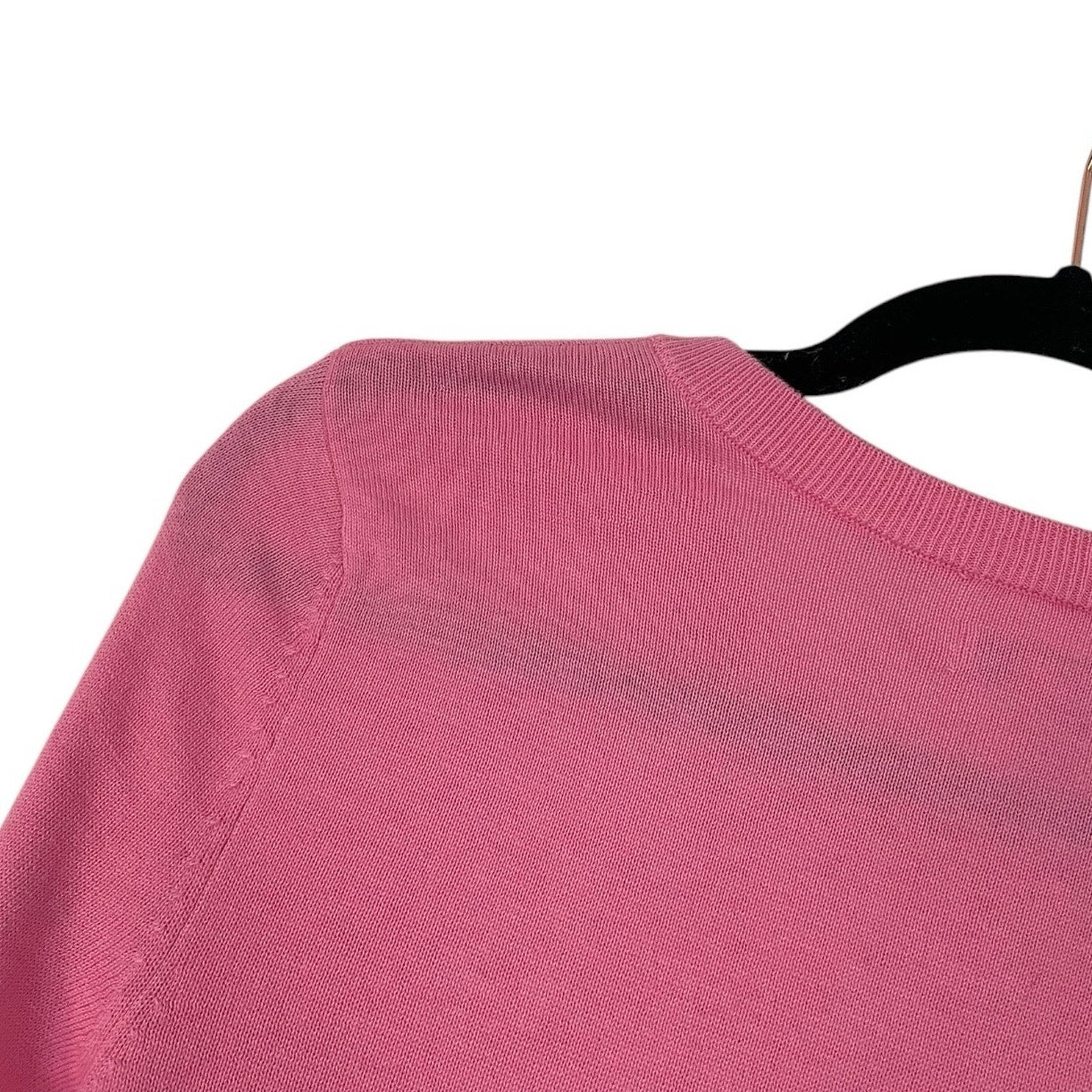 NWT Amazon Essentials Pink Button Down Cardigan Sweater
