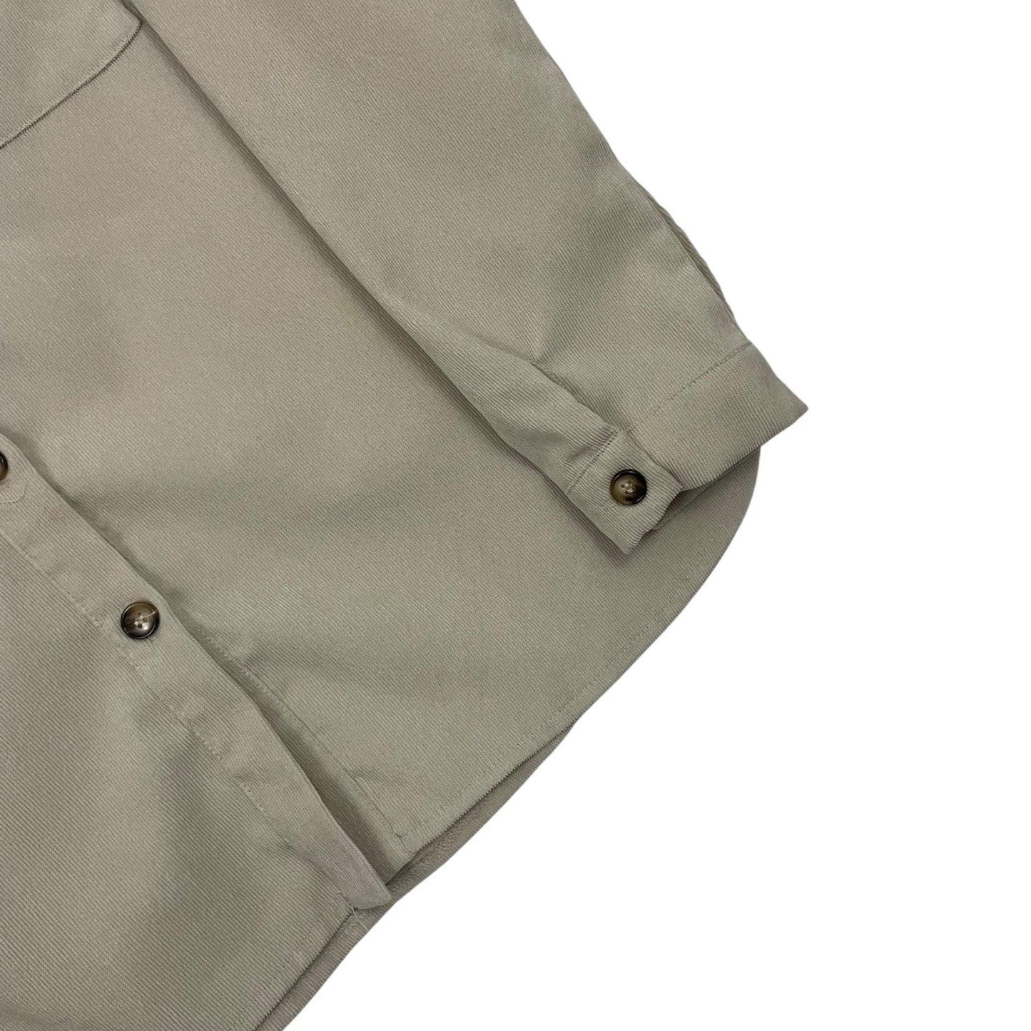 Kendall & Kylie Tan Corduroy Button Down Jacket