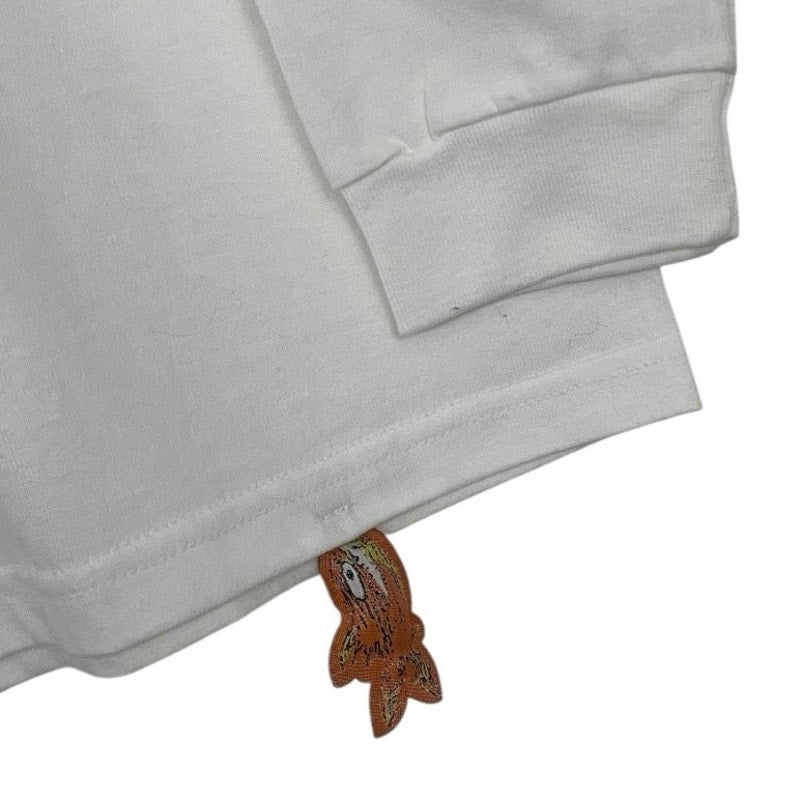 NWT Pirana Joe Cancun White Long Sleeve Anchor Graphic Tee