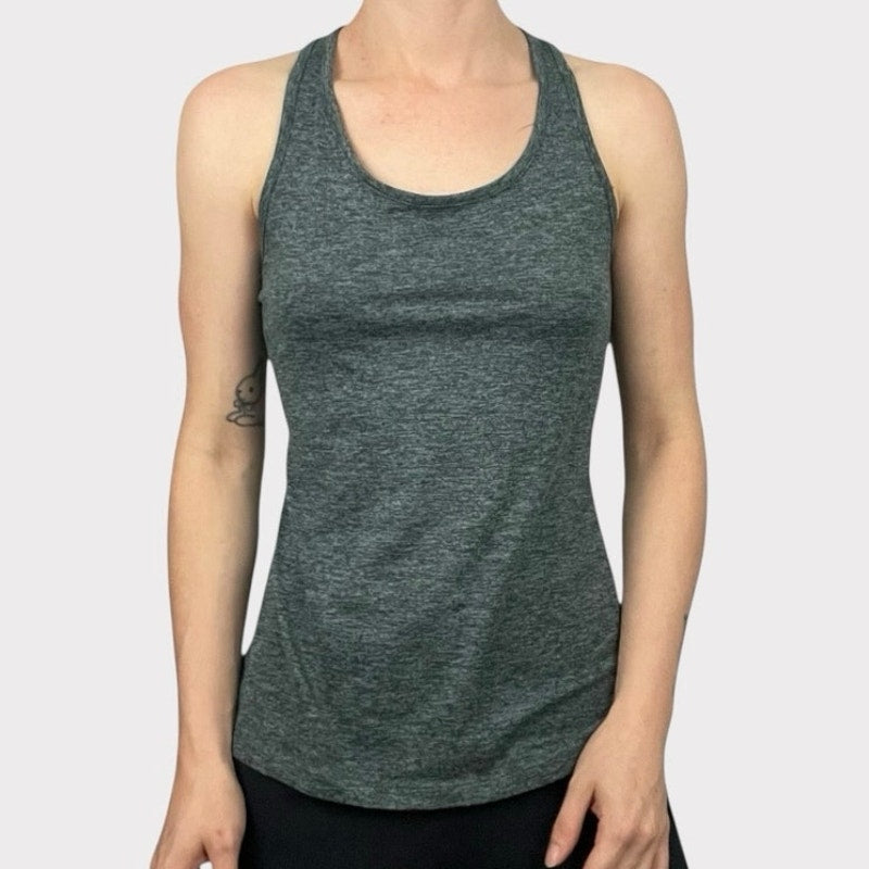 Nike Dri-Fit Active Grey Racerback Athletic Tank Top