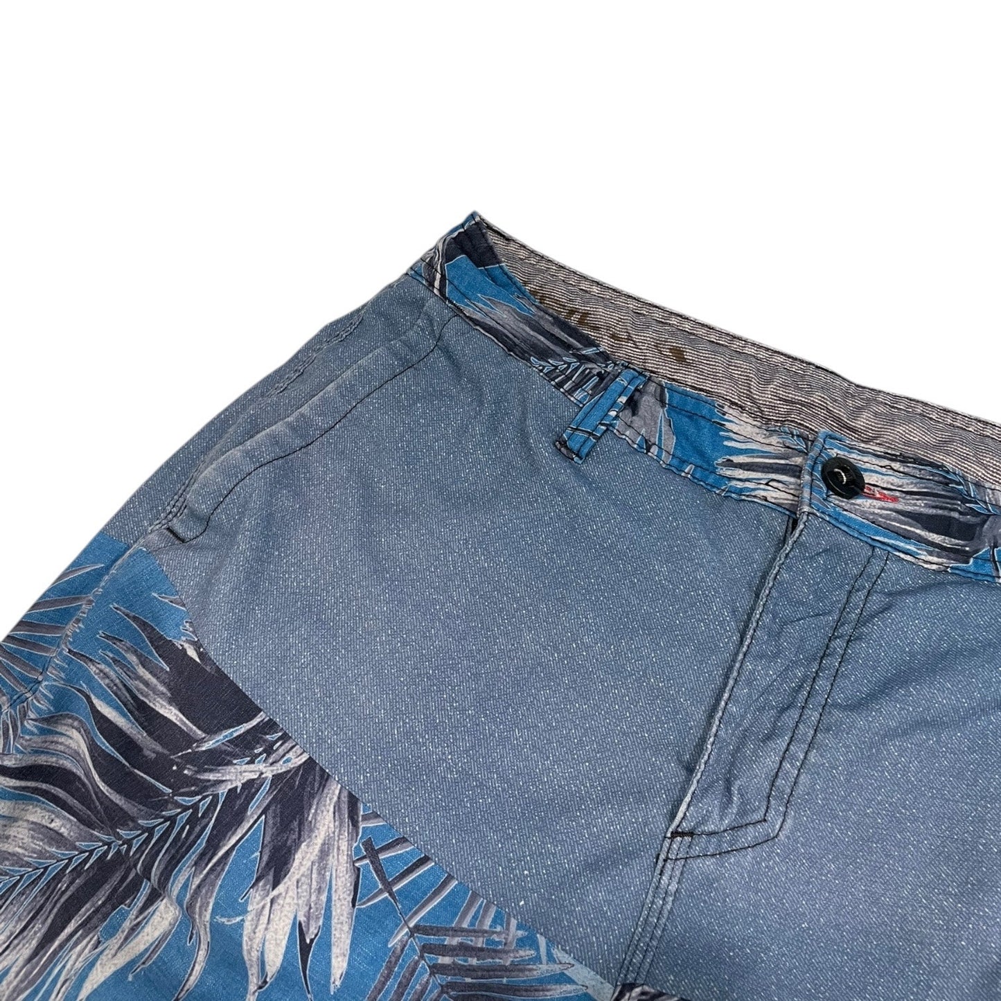 O'Neill Mens Blue Tropical Swim Trunks