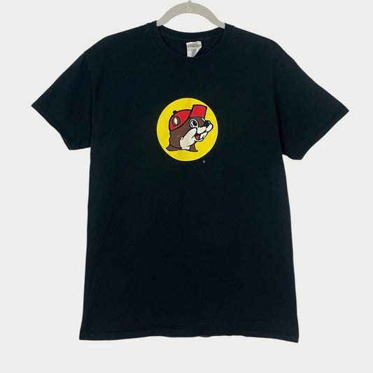Black Peace Love Buc-ee's Graphic Short Sleeve Tee