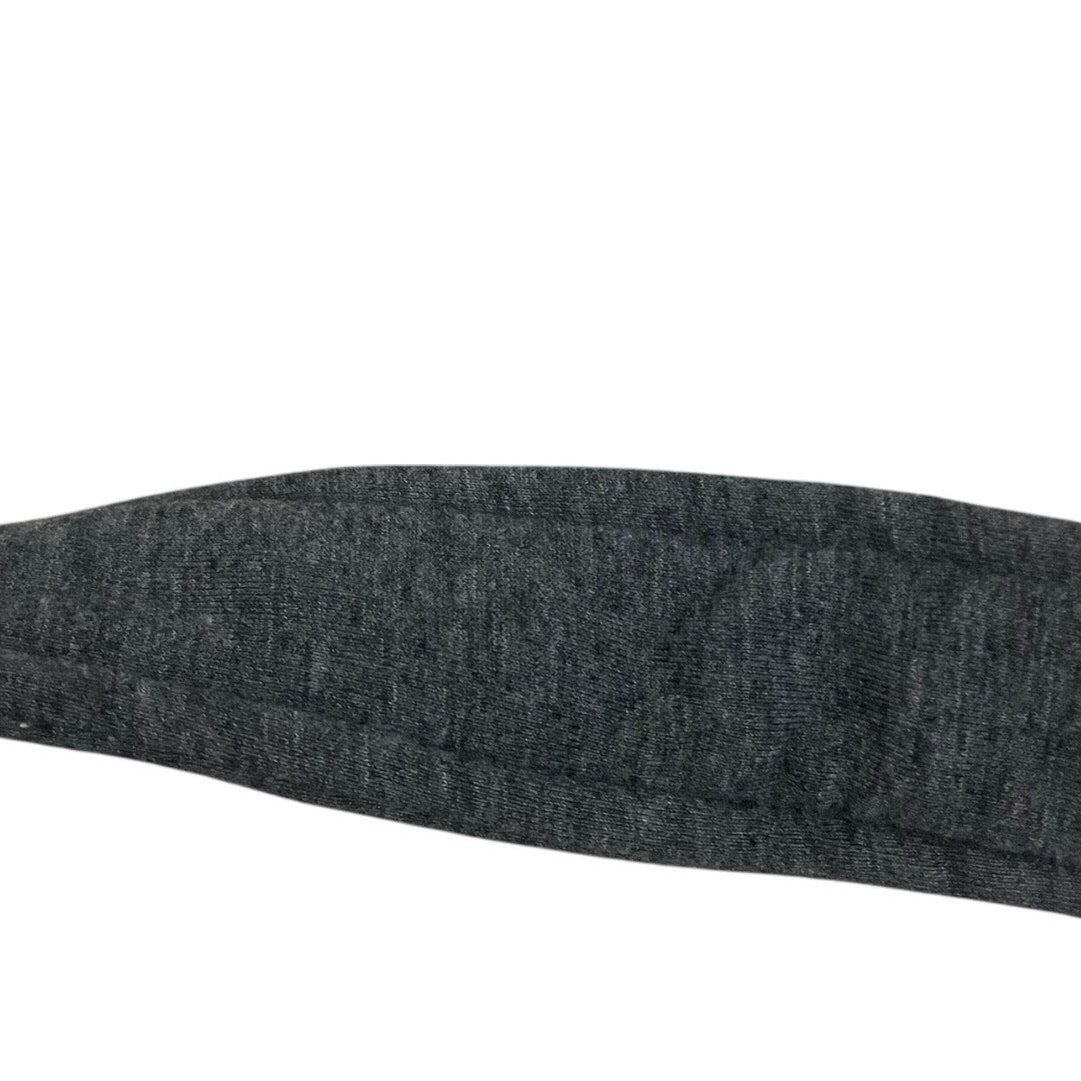 Grey Chunky Fabric Belt