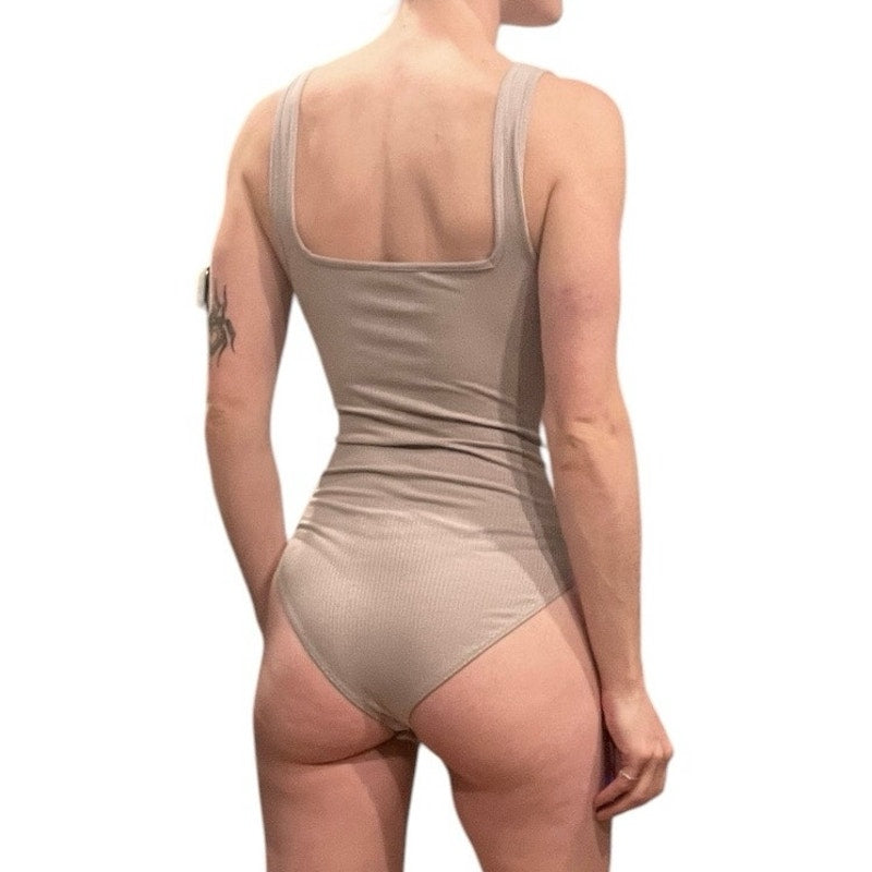 Forever 21 Light Purple Ribbed Bodysuit