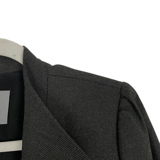 Classiques Entier Grey Double Lapel Button Down Suit Jacket