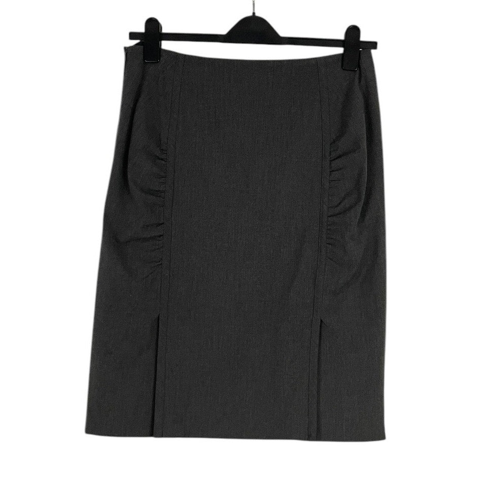 Doncaster Grey Ruched Skirt