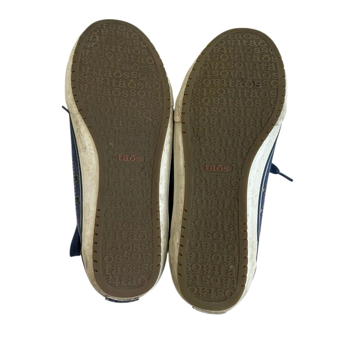 Taos Blue Moc Star Lace Up Low Top Sneakers