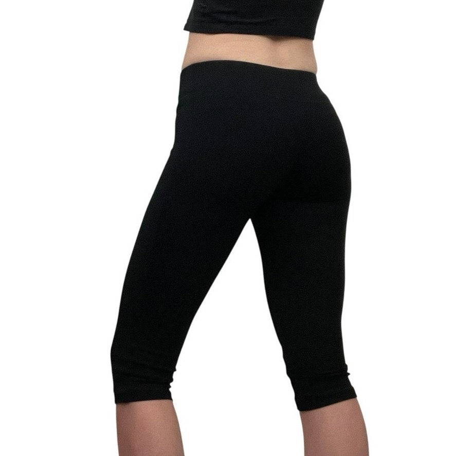 INC International Concepts Petite Black Capris Cropped Leggings