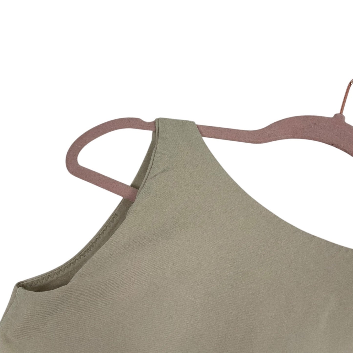 Eddie Bauer Tan V-Neck Tank Top Blouse