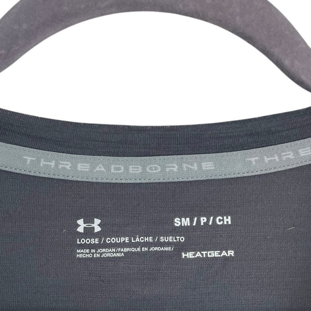 Under Armour Grey Heatgear Threadborne Colorado State 1870 Graphic Tee