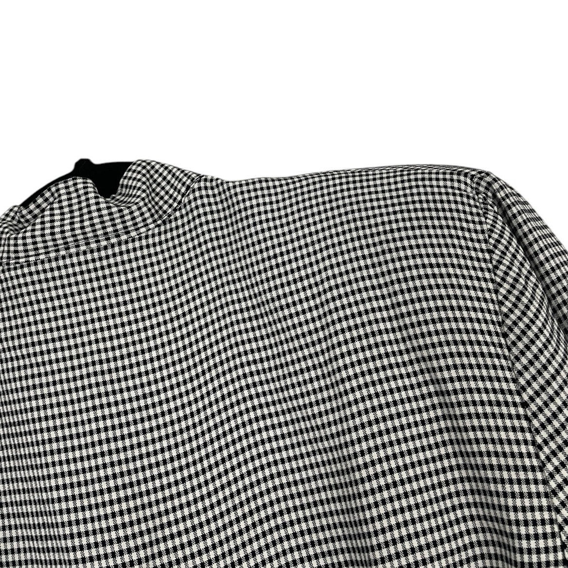 Francine Browner Vintage Black and White Gingham Blazer