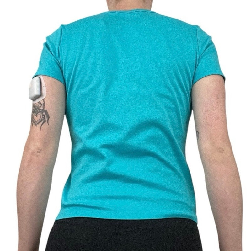 L.L. Bean Soft Blue Short Sleeve Top