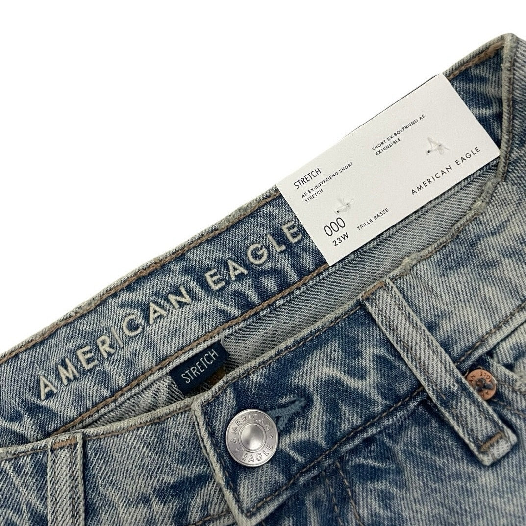 NWT American Eagle Ex-Boyfriend Stretch Low Rise Mini Jean Shorts